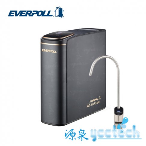 EVERPOLL - RO900G直出RO淨水器 (尊爵黑) / RO-900G PRO含智能水龍頭 1